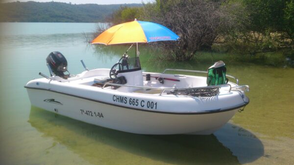 Embarcación 395 sin consola